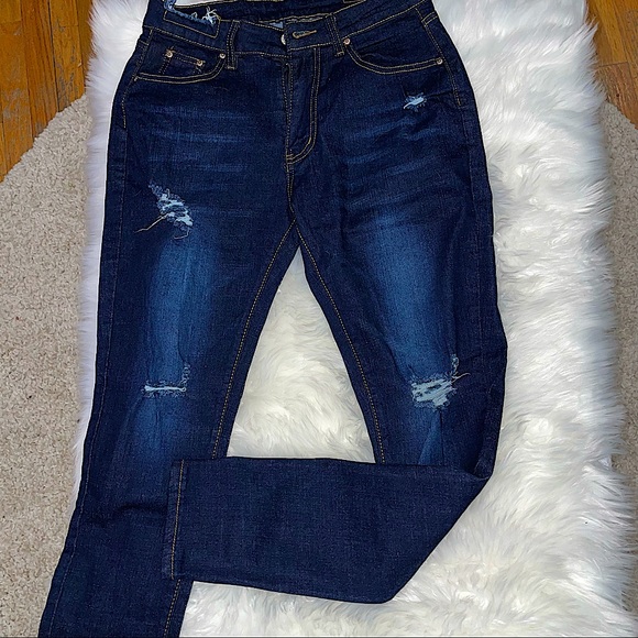 Pantalon _ Dark Denim Skinny  SZ M - Picture 2 of 3